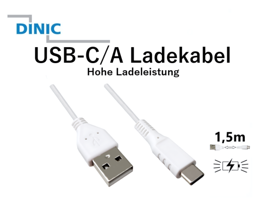 30x USBCL-CA-15WAK white in the DINIC countertop display