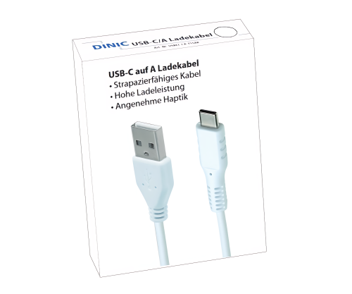 30x USBCL-CA-15WAK white in the DINIC countertop display