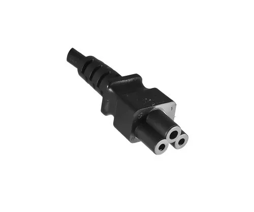 Power cable Japan type B to C5, 0,75mm², approvals: JET/PSE, VCTF, black, length 1.80m