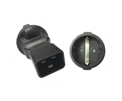 Power adapter, power adapter protective contact socket CEE 7/3 to C20
