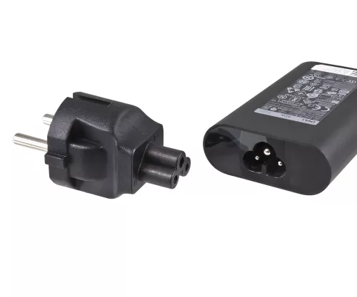 Power adapter, power adapter grounding plug CEE 7/7 to C5 Mickey Mouse