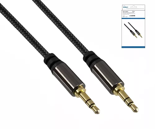 Premium Audiokabel 3,5mm Klinke St. auf St., 0,50m