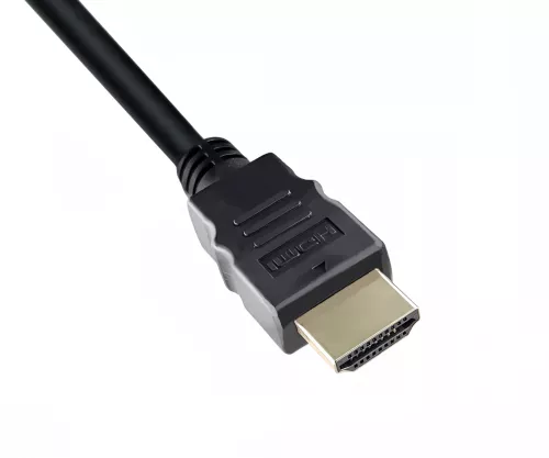 HDMI Kabel 19-pol A auf A Stecker, High Speed, Ethernet-Channel, 4K2K@60Hz, schwarz, Länge 1,00m, Box