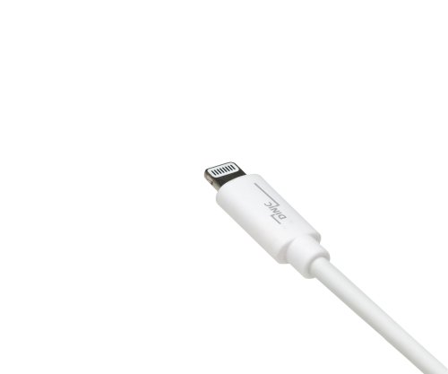 USB A til Lightning-kabel 1 m, hvit, DINIC-boks