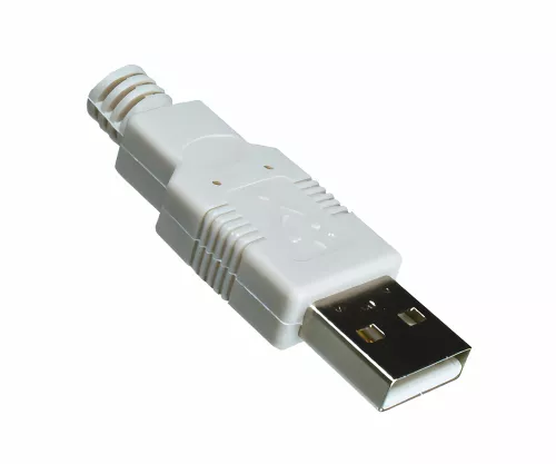 Rallonge USB 2.0 A mâle vers A femelle, UL 2725, 28 AWG/2C, 26 AWG/2C, gris, 3,00m