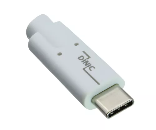 USB 3.2 cable type C-C plug, white, 0.50m, supports 100W (20V/5A) charging, polybag