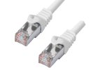 Cablu patch HQ Cat.6 PiMF/S-FTP, 10m LSZH, CU, AWG27, alb