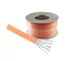 Dupleksni inštalacijski kabel Cat.7, S/FTP, PiMF, 100m 10GB, AWG 23, 1000 MHz, oranžen, LSZH