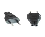 Adapter zasilania, adapter sieciowy C7 do wtyczki CEE 7/16 Euro typu C