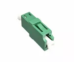 LWL Adapter LC/APC Buchse auf LC/APC Buchse Glasfaser Adapter, Singlemode / Simplex