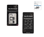 Sim Karten Adapter Set 4 in 1
