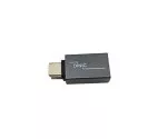 Adapter, USB C Stecker auf USB A Buchse Alu, space grau